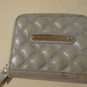 Juciy Couture Wallet Padded Silver Metallic